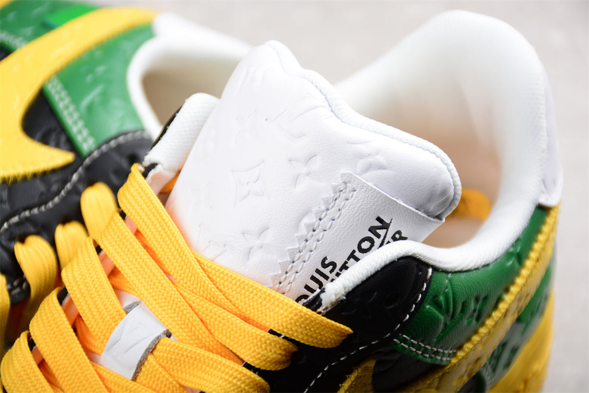 Off-White™ x Nike Air Force 1 Low Off-White™ inspired shoes, featuring Louis Vuitton