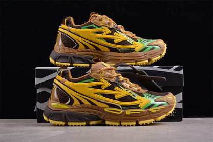 Off-White™ x Nike Terra Forma in einem gelb-braun-grün-