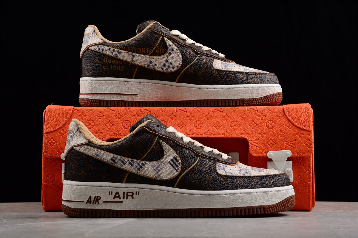 Louis Vuitton x Nike Air Force 1 Custom