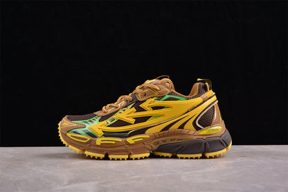 Off-White™ x Nike Terra Forma in einem gelb-braun-grün-
