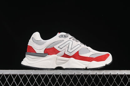 New Balance 9060Crimson Red & Cloud Grey Edition