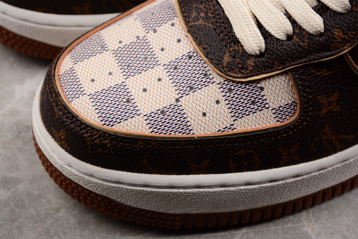 Louis Vuitton x Nike Air Force 1 Custom