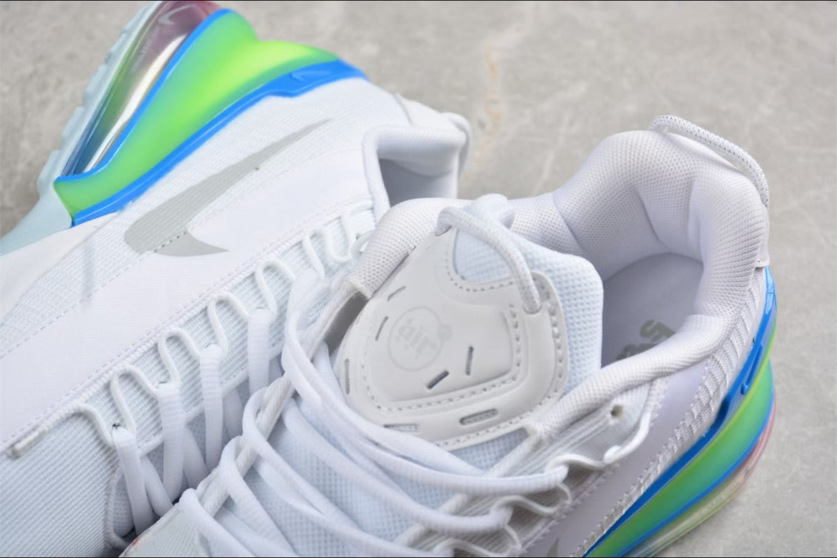 Nike Air Max 270 “React ENG”, White/Volt/Blue Fury/Pink Blast