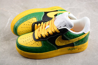 Off-White™ x Nike Air Force 1 Low Off-White™ inspired shoes, featuring Louis Vuitton