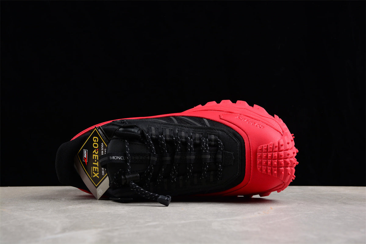 Moncler Trailgrip GTX auffälligen Schwarz-Rot-