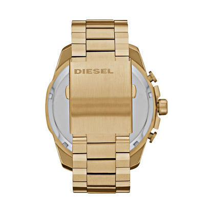 Diesel Mega Chief DZ4360, Gold Tone, view 3
