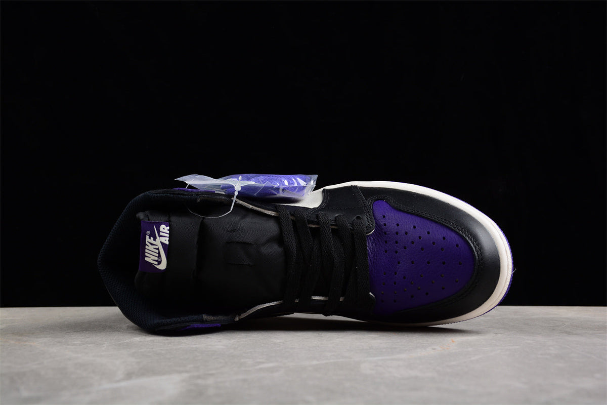 Air Jordan 1 High OG, Black & Purple Edition