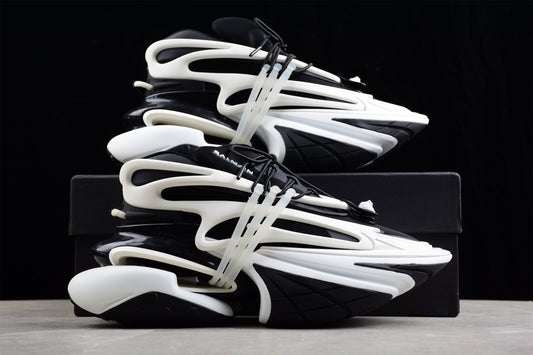 Balmain B-Runner Sneakers Black/White