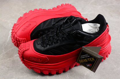 Moncler Trailgrip GTX auffälligen Schwarz-Rot-