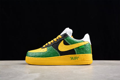 Off-White™ x Nike Air Force 1 Low Off-White™ inspired shoes, featuring Louis Vuitton