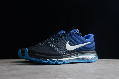 Nike Air Max 2017 in einer dunkelblau-schwarzen Farbvariante mit einer