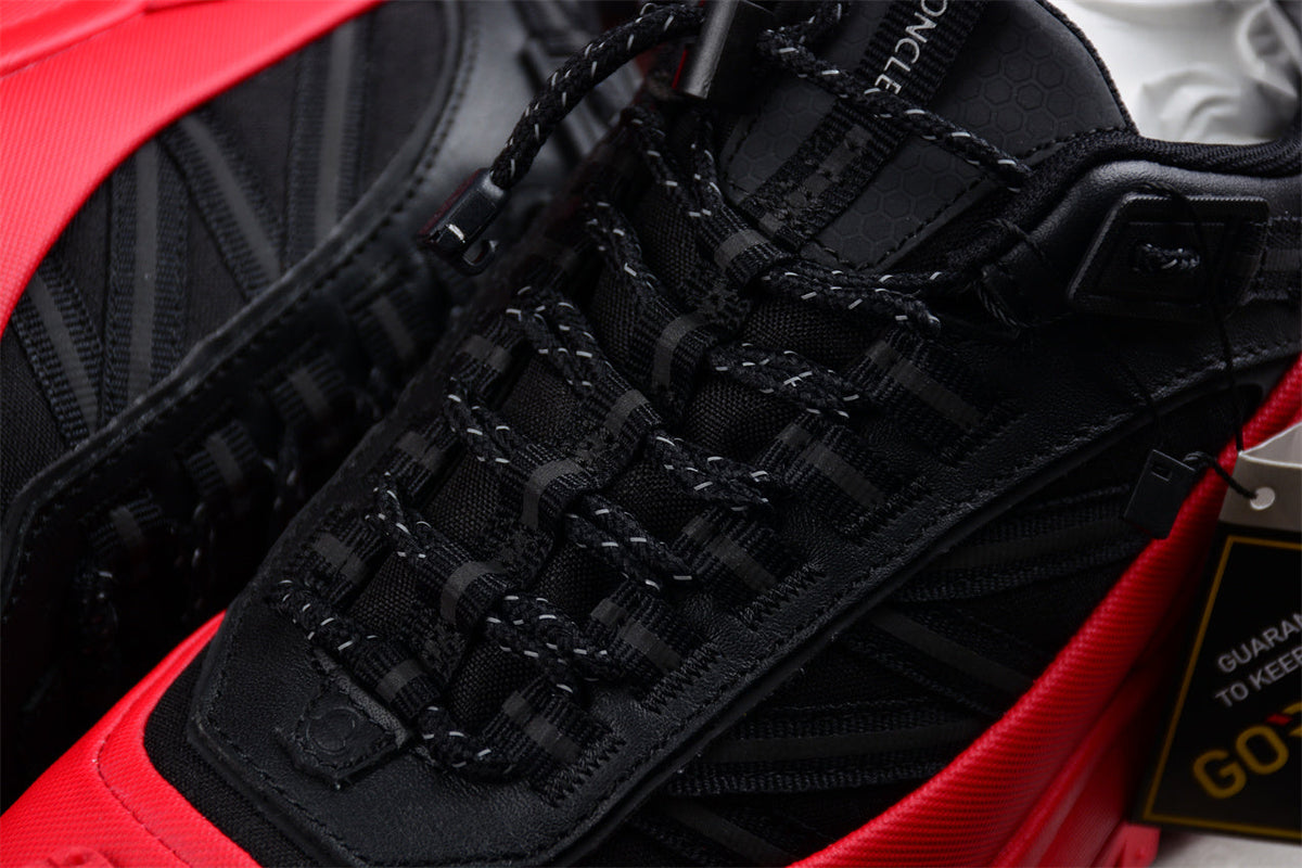 Moncler Trailgrip GTX auffälligen Schwarz-Rot-