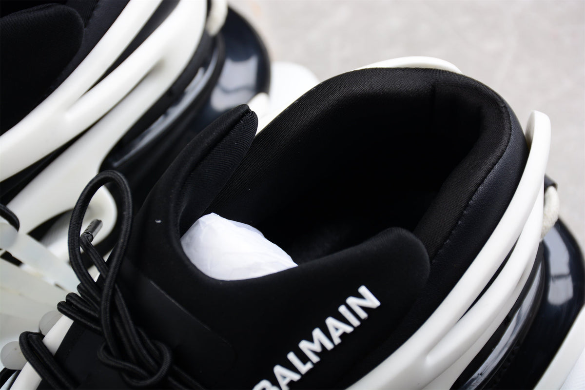 Balmain B-Runner Sneakers Black/White