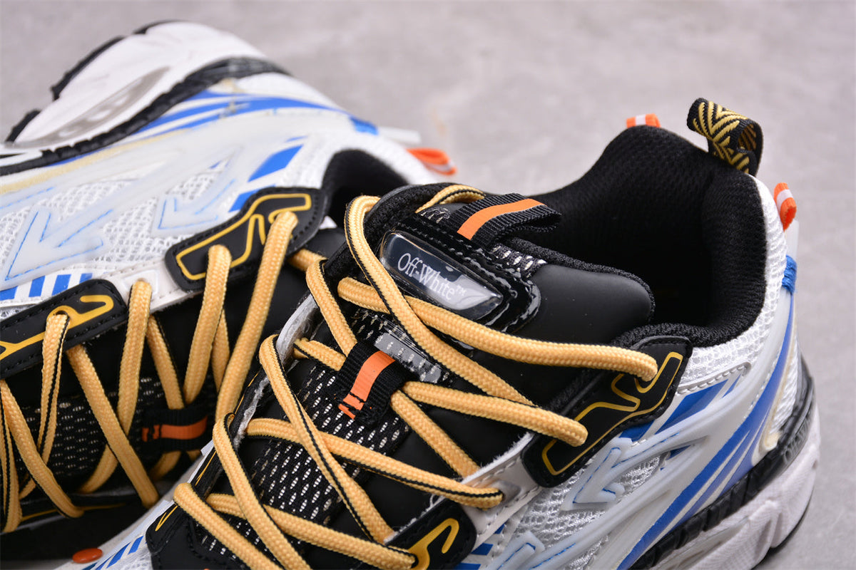 Off-White™ x Nike Zoom Vomero 5 (White/Blue/Black/Orange)