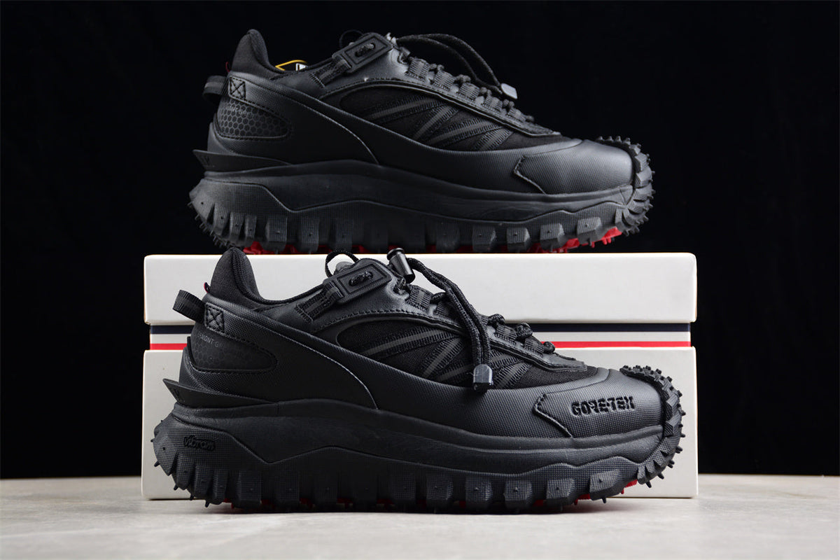 Moncler Trailgrip GTX Low, Triple Black