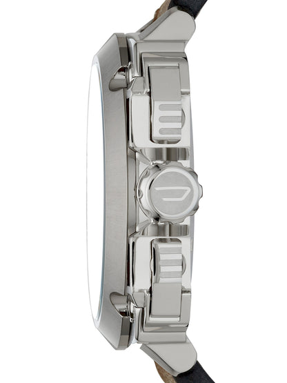 Diesel BAMF DZ7343, Grey and Brown Leather, view 2