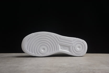 Louis Vuitton x Nike Air Force 1 Mid, All-White Monogram