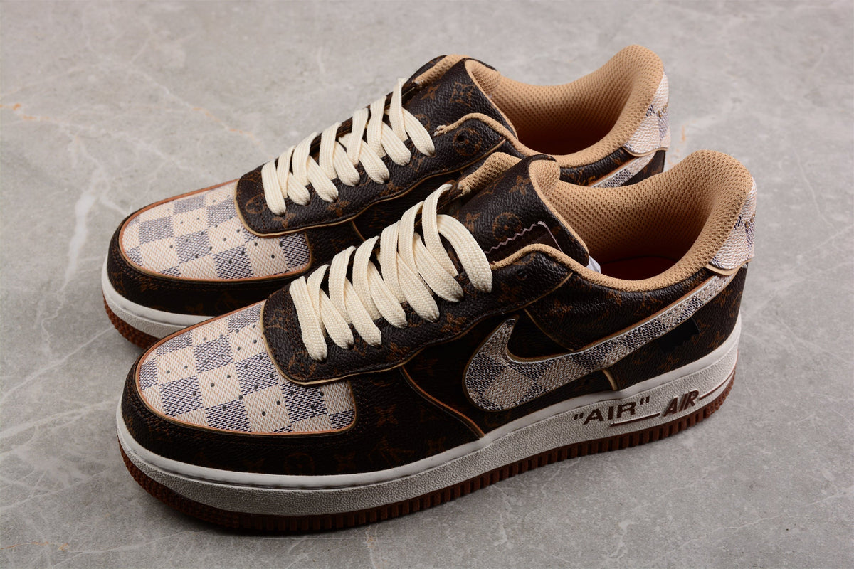 Louis Vuitton x Nike Air Force 1 Custom