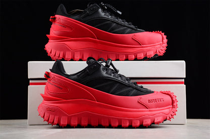 Moncler Trailgrip GTX auffälligen Schwarz-Rot-