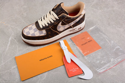 Louis Vuitton x Nike Air Force 1 Custom