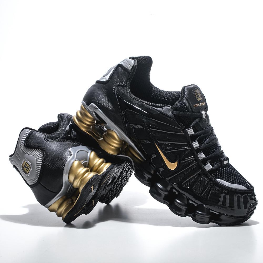 Nike Shox TL Black Gold, Premium Shock Absorber Running Shoes