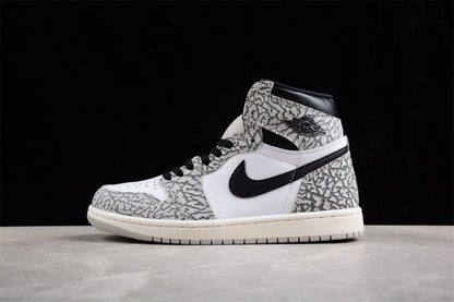 Jordan 1 High OG White Cement" AJ1 Joe 1, Elephant Pattern