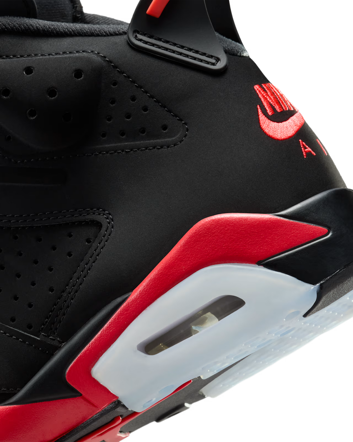 Air Jordan 6 Retro “Infrared Salesman” Black Light Crimson