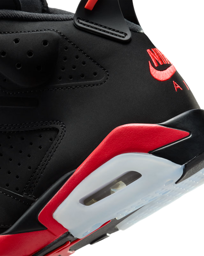 Air Jordan 6 Retro “Infrared Salesman” Black Light Crimson